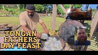 Tongan Father’s Day Feast! 🐷 Catching Piglets for Sale & Massive Umu Cooking