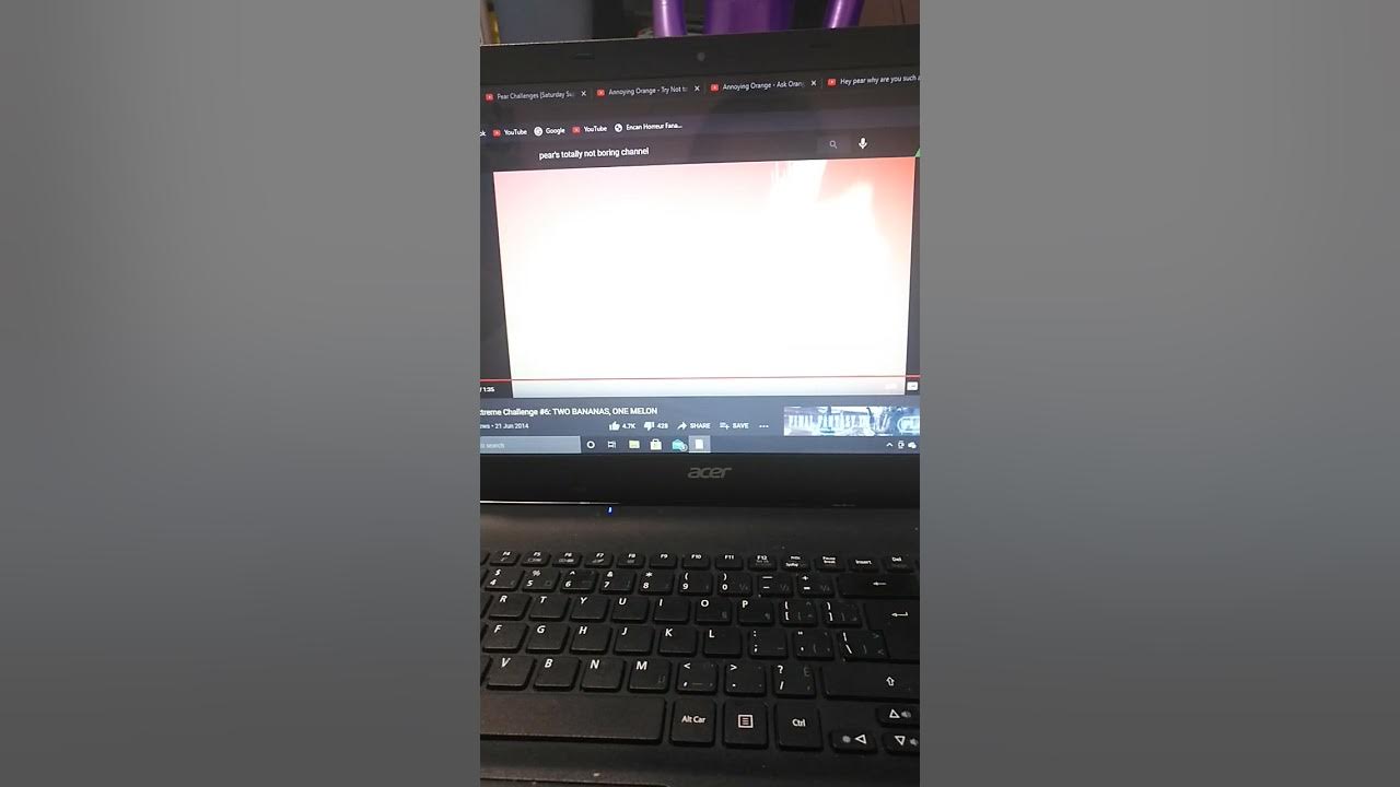 Annoying Orange Pear Crying Compilation - YouTube