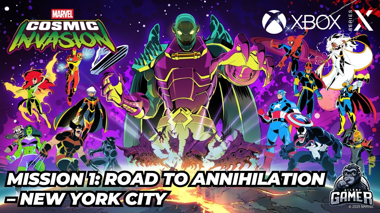 Marvel Cosmic Invasion - Mission 1: Road to Annihilation - New York City - (XBoxSeriesX) - No Comm