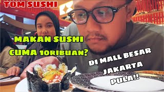 Sushi Enak di Mall Besar Jakarta Cuma 10ribuan??? Habis 20 Piring Lebih!!