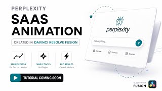 Perplexity Saas Animation | DaVinci Resolve Fusion.