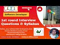 Zoho Software Developer 1st Round Questions & Pattern | How to Clear Zoho 1st Round Interview