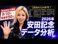 【2026安田記念データ分析】今年のG1は9/10で馬券内！超難解な大混戦レースで本当に買うべき「神データ該当馬」とは？【競馬予想】