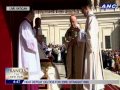 The fisherman's ring bestowed upon Pope Francis