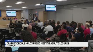 Full Olathe School District holds public meeting on school closures, parents ask for more time Guide