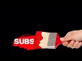 Subscribe Overlay Black Screen (Free to use)