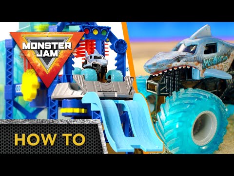 How to assemble the Monster Jam Megalodon Monster Wash