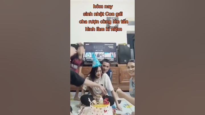Con gái cám ơn cha dượng #chaduong #congai #sinhnhat
