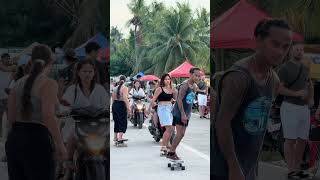 Organic encounter at Malinao Skate Road