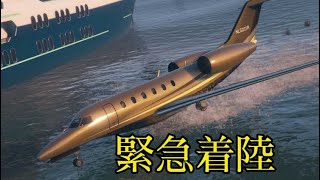 【GTA5】航空機緊急着陸の瞬間 Airplane Emergency Landings screenshot 5