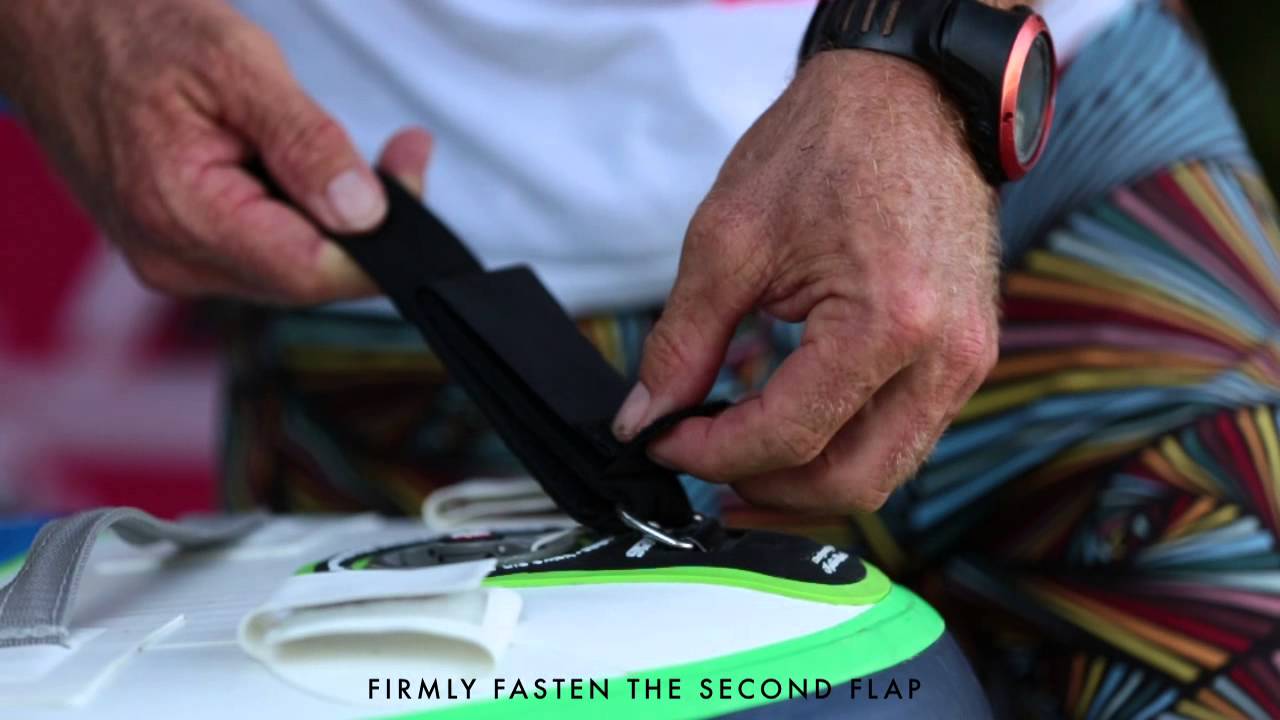 How to Attach a Starboard Leash to an Inflatable SUP. YouTube