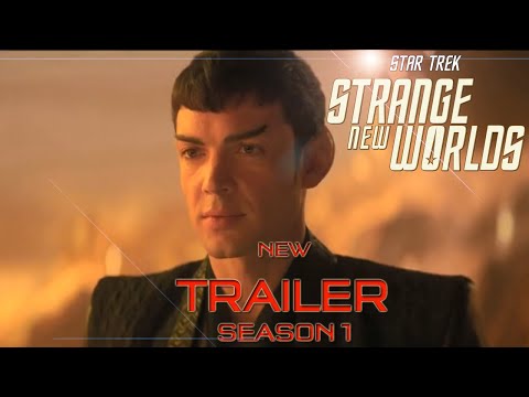 NEW TRAILER PROMO "SPOCK" Star Trek Strange New Worlds Season 1 | PREMIERE MAY 5 Clip Teaser