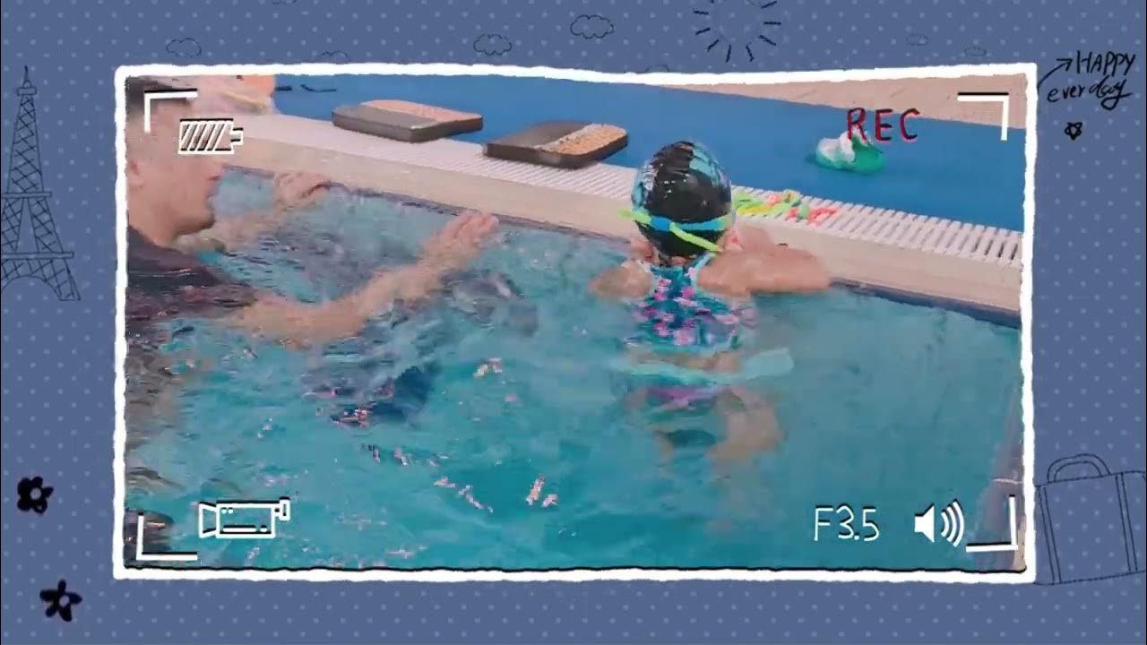 2 year old swimming YouTube