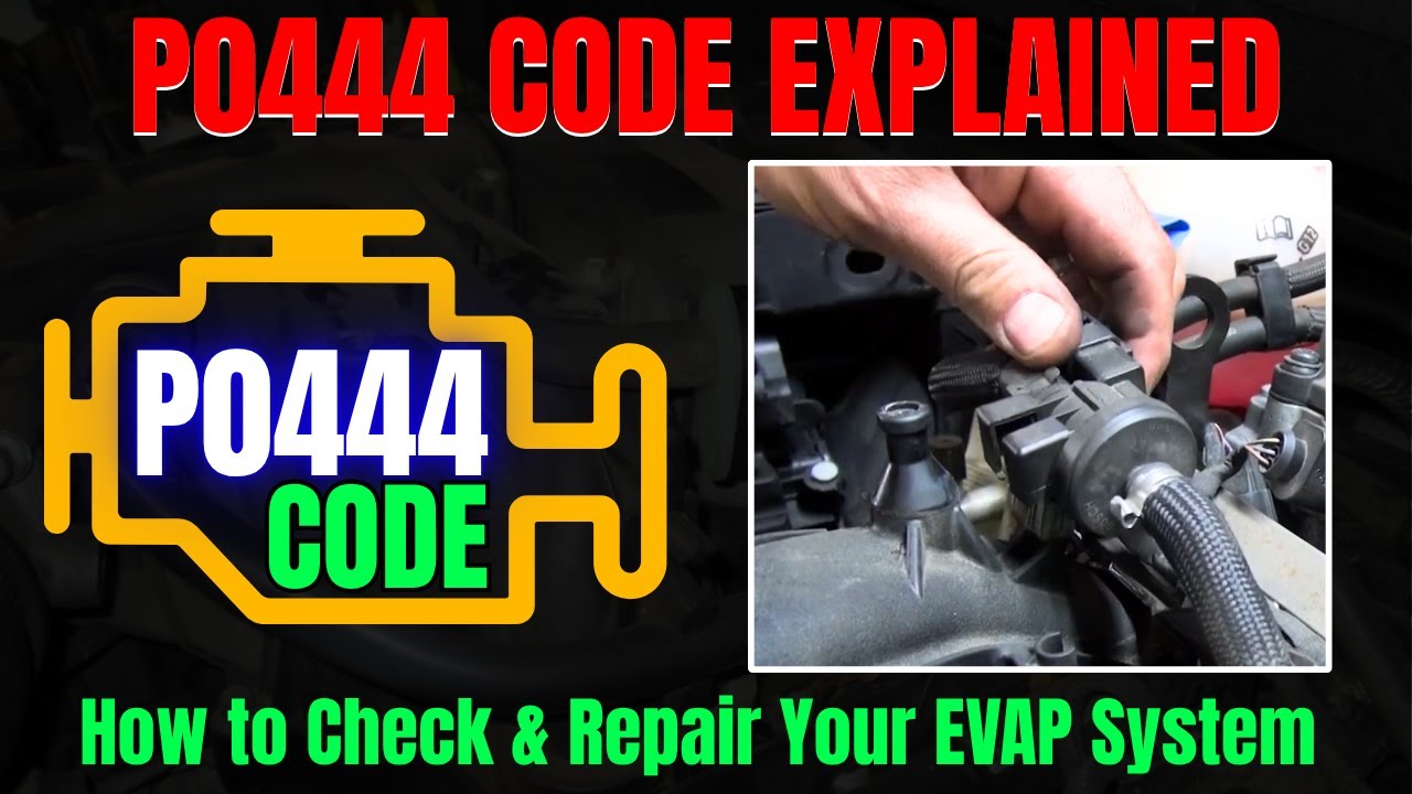 P0444 Code Explained – How to Check & Repair Your EVAP System || - YouTube