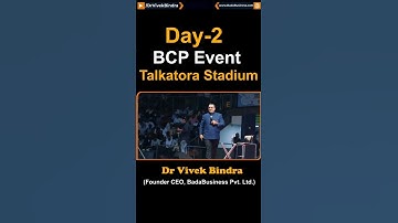 Dr.Vivek Bindra Day 2 BCP Event in Delhi | @vaishalihirparabusinesscon5547 | ☎️ +91 6354433194