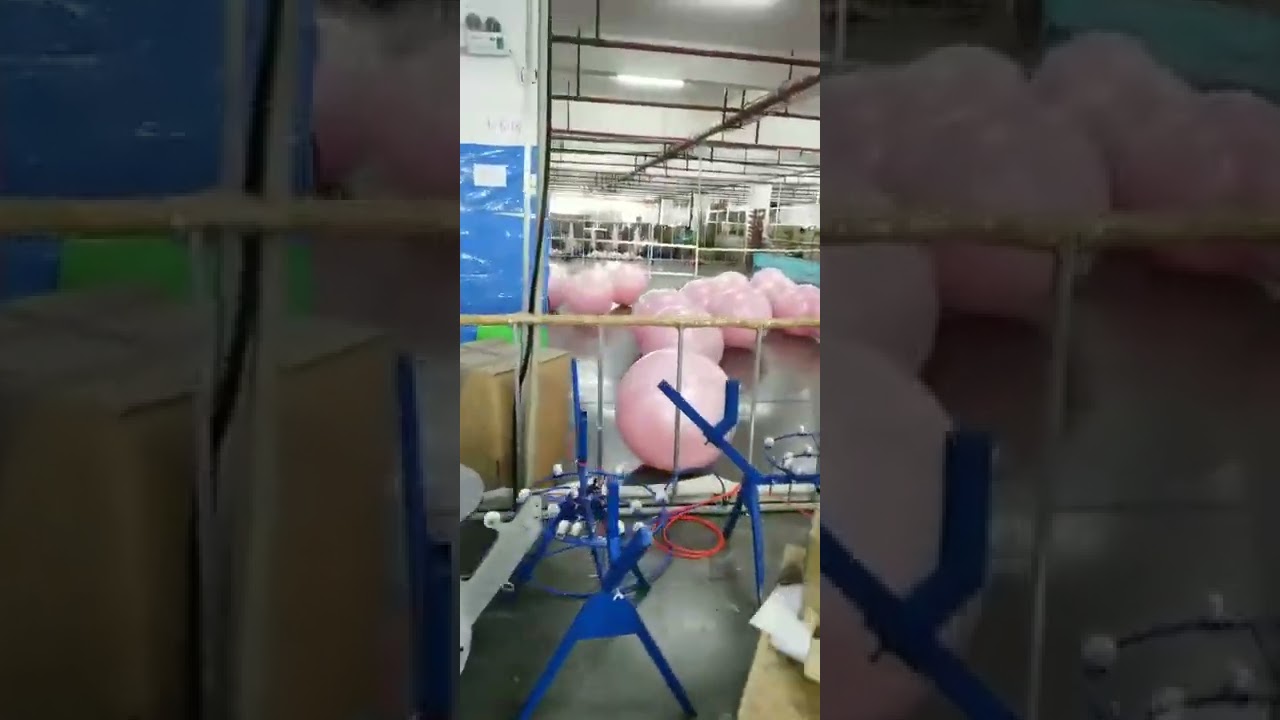 Haiteng Fitness PVC Gym Ball 65cm Custom logo Fitness Exercise Anti Burst Yoga Ball