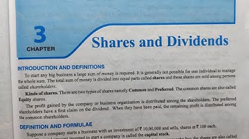 SHARES AND DIVIDENDS CLASS 10 ICSE CHAPTER 3 EXERCISE 3 B Q.NO. 17-20