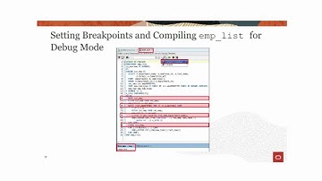 Debugging Subprograms in oracle pl sql workshop