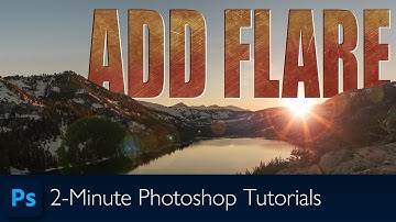 Precisely Position a Lens Flare in Photoshop | Photoshop Tutorial
