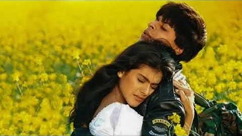 Tujhe Dekha To Ye Jana Sanam - Lyrical | Shah Rukh Khan | Kajol | Lata Mangeshkar | Udit Narayan