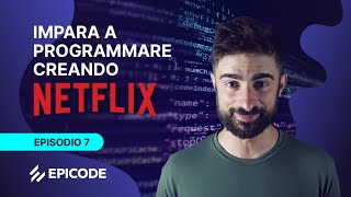Crea un Clone di Netflix Impara a programmare un sito web in HTML CSS Javascript Python Ep 7 ITA