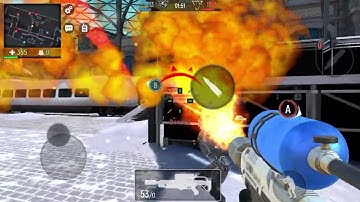 Modern ops - 1 vs 1 Point Capture (Train Station) Gameplay