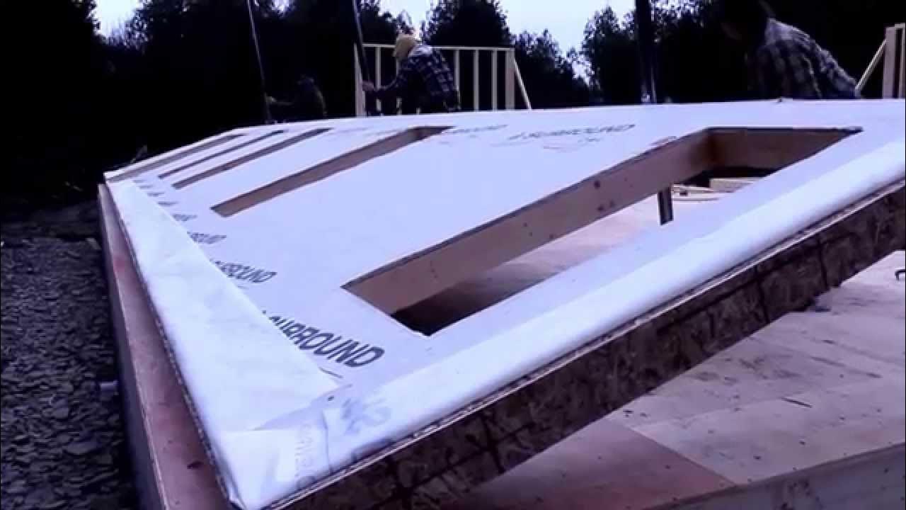 Proctor Wall Jacks Lifting 45' Wall YouTube