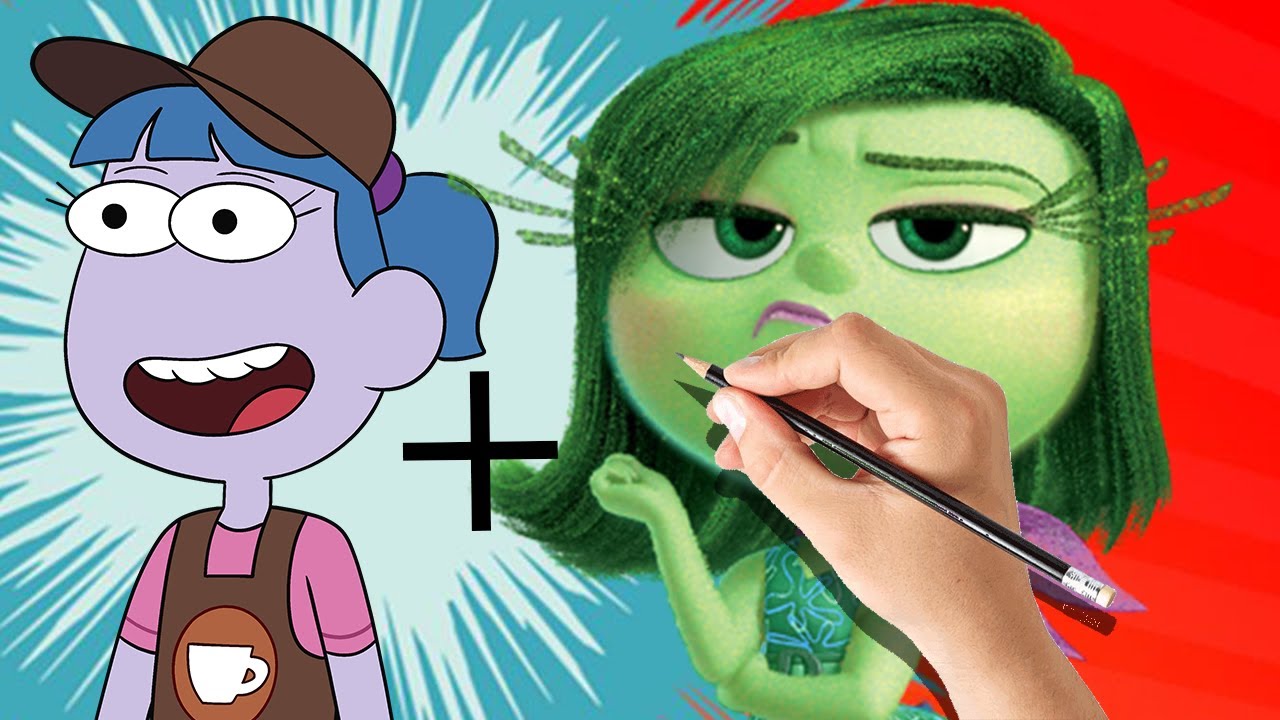 How To Draw Gloria Sato as Disgust Inside Out