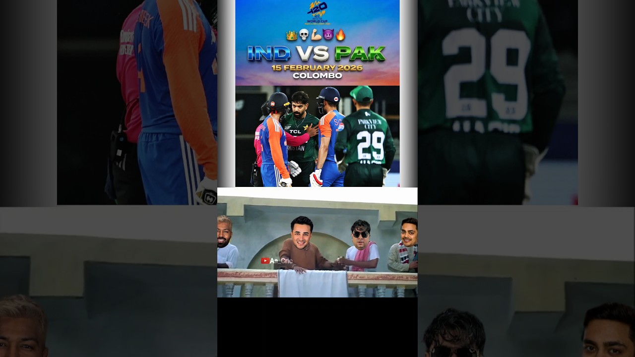 T20I World Cup 2026 : IND vs PAK 