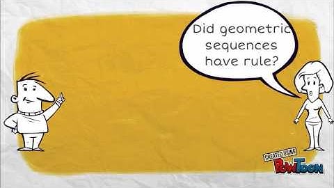 Geometric sequence