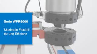 Werkzeugwechsler der Serie WPR5000 - Maximale Flexibilität und Effizienz