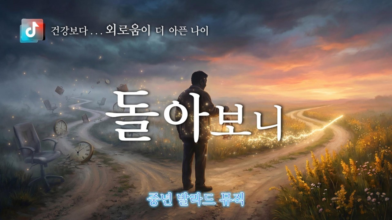 🎤 돌아보니  🎶 건강보다 외로움이 더 아픈 나이  ✔️ 감성에 맞춘 마음을 전합니다