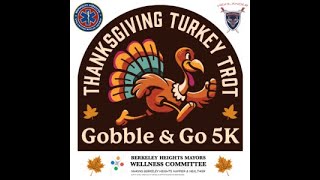 Berkeley Heights Gobble & Go 5K Turkey Trot Run or Walk 2025