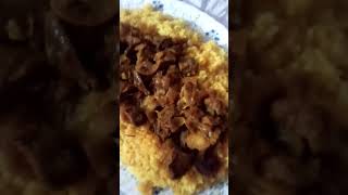 من اسهل والذ الوصفات الكبسه السعودي باللحمه من الاطباق على السفره تفتح النفس ????? rice