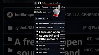 Free Open-Source HR + CRM Tool — Horilla (Django, Self-Hosted #OpenSource #Django #GitHub #DevTools