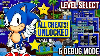 Classic Sonic Games: Level Select & Debug Mode Cheats! (Sonic 1, 2 & 3 & Knuckles)