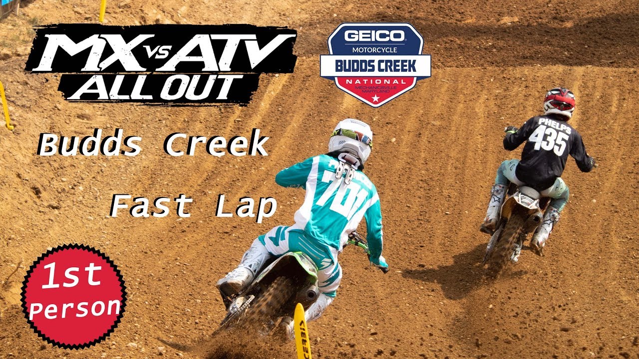 MX Vs. ATV All Out Budds Creek First Person Fast Lap