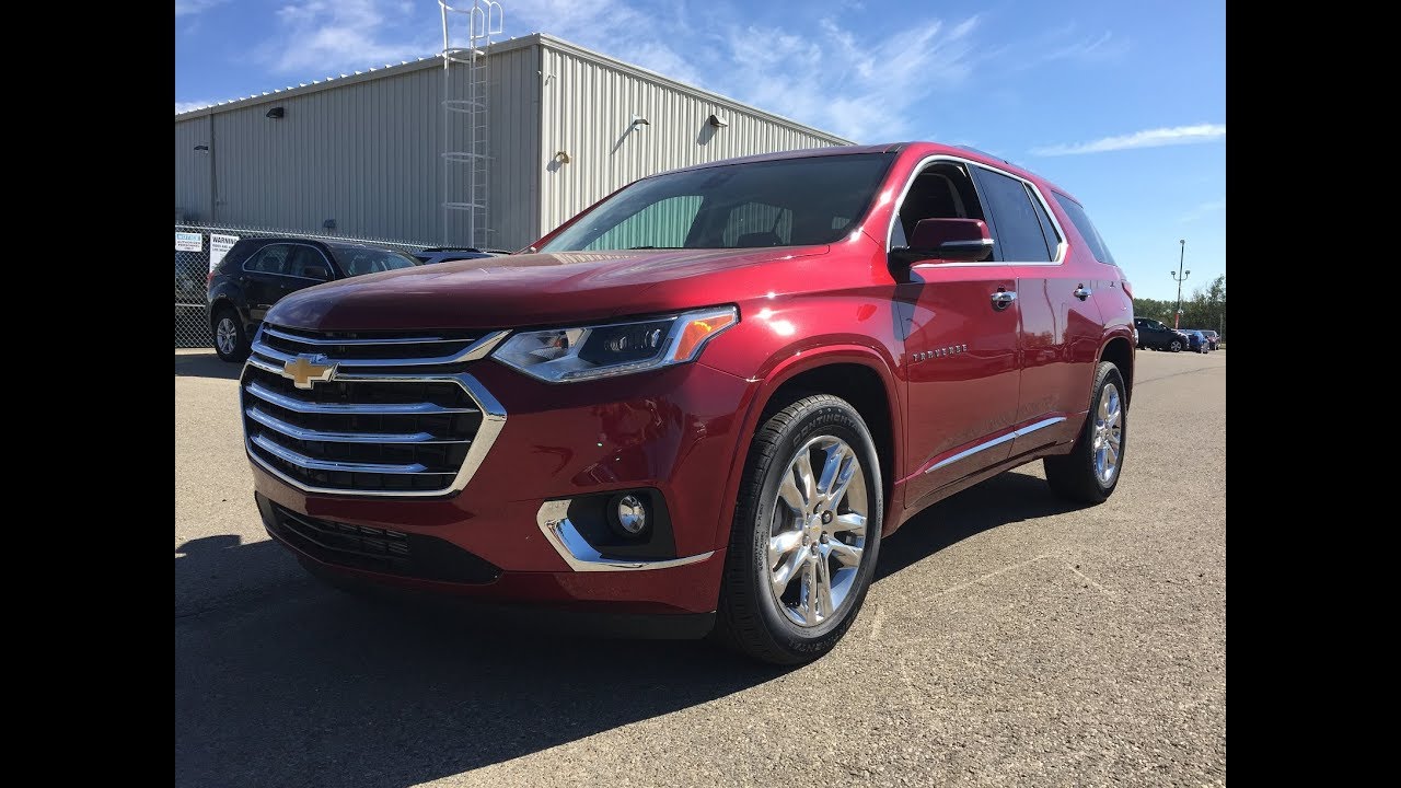 *NEW* 2018 Chevrolet Traverse High Country Red, AWD, 2LZ