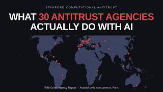 Conference: What 30 Antitrust Agencies Actually Do With AI