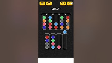 Ball Sort Puzzle Level 51 | Puzzle Game  | Complete Level