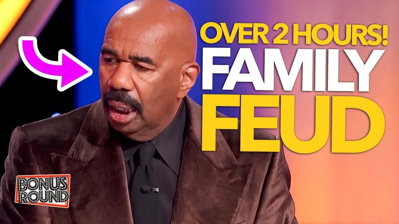 OVER 2 Hours of Family Feud With Steve Harvey - YouTube