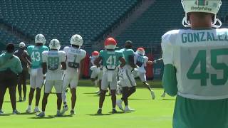 Miami Dolphins open Hard Rock Stadium to fans for preseason practice ahead of Washington matchup