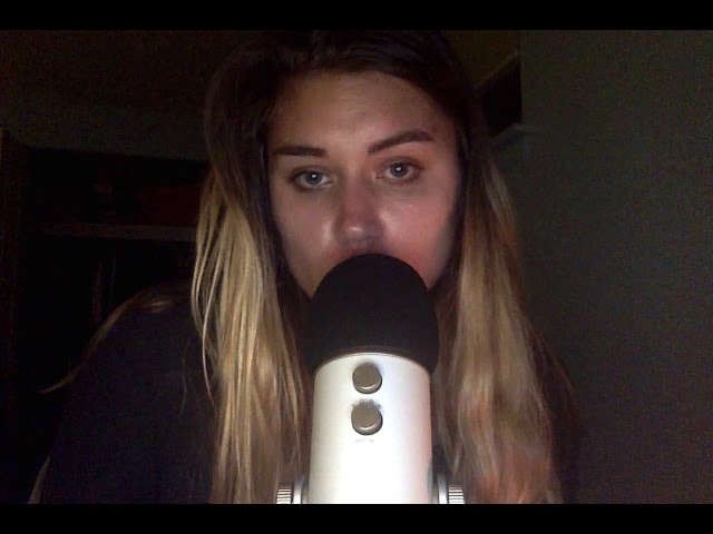 ASMR Soft Whispers & Mouth Sounds