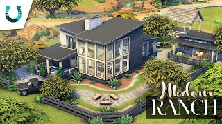 MODERN RANCH | The Sims 4: Horse Ranch Speed Build screenshot 3