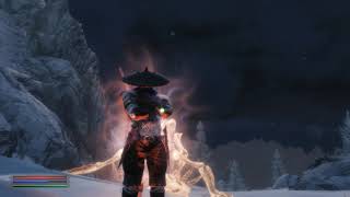 Skyrim Ae - Knoshiro Using Judgement Cut End
