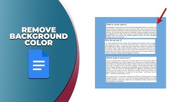 How to remove background color in google docs after copied text
