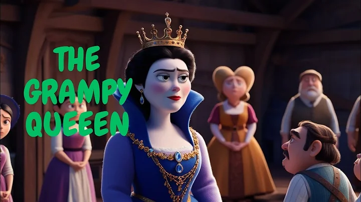 The Grumpy Queen and the Magic Necklace / cartoon story for kids :