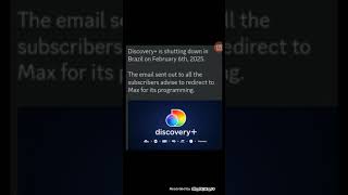 Discovery+ to shut down in Brazil on 2025.