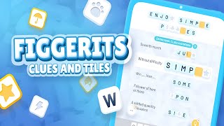 Clues and Tiles - Word Game (by Severex) IOS Gameplay Video (HD) screenshot 2