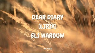 Els Warouw - Dear Diary (Lirik)